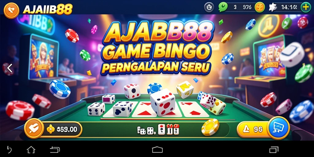 Tampilan gameplay AJAIB88 dengan fitur Bingo yang menarik dan interaktif.