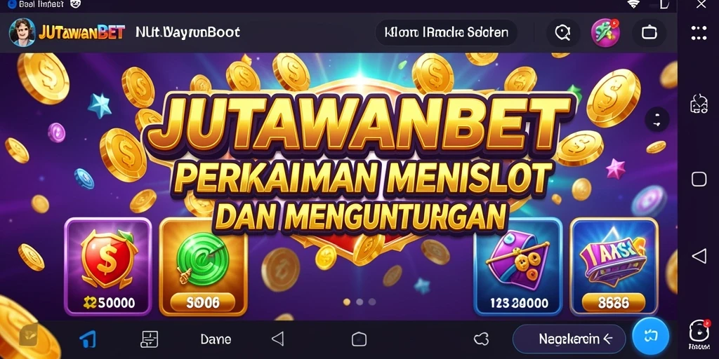 Screenshot gameplay JUTAWANBET yang menampilkan keseruan bermain Slot.