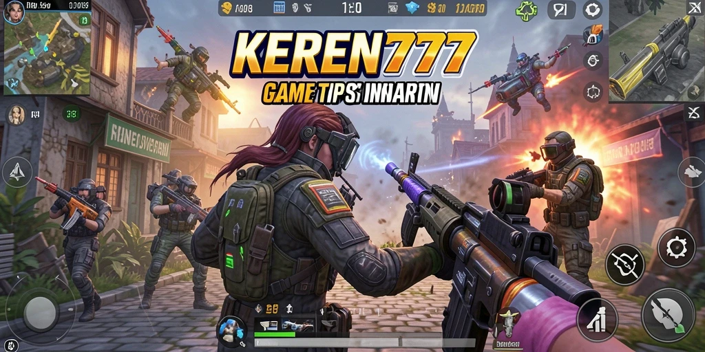 Screenshot gameplay TPS KEREN777 dengan aksi yang intens.