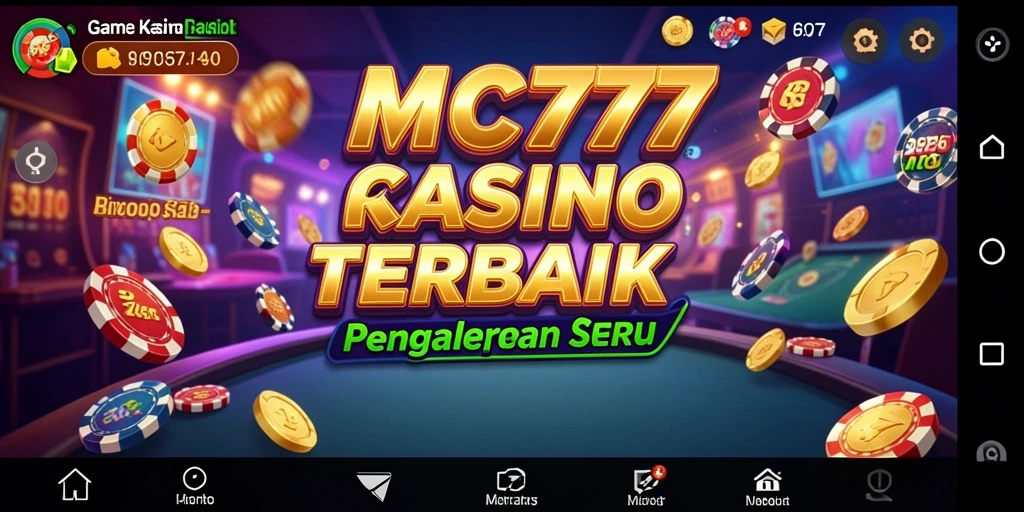 Screenshot gameplay MC777 yang menampilkan keseruan permainan Kasino.