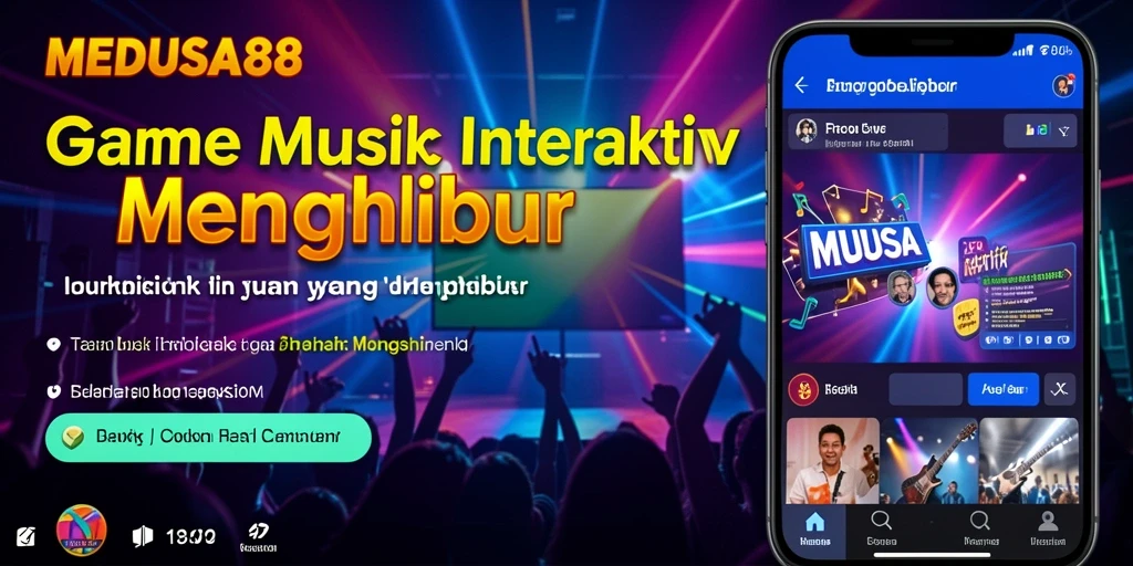 Menampilkan gameplay interaktif dan fitur unik dari MEDUSA88.