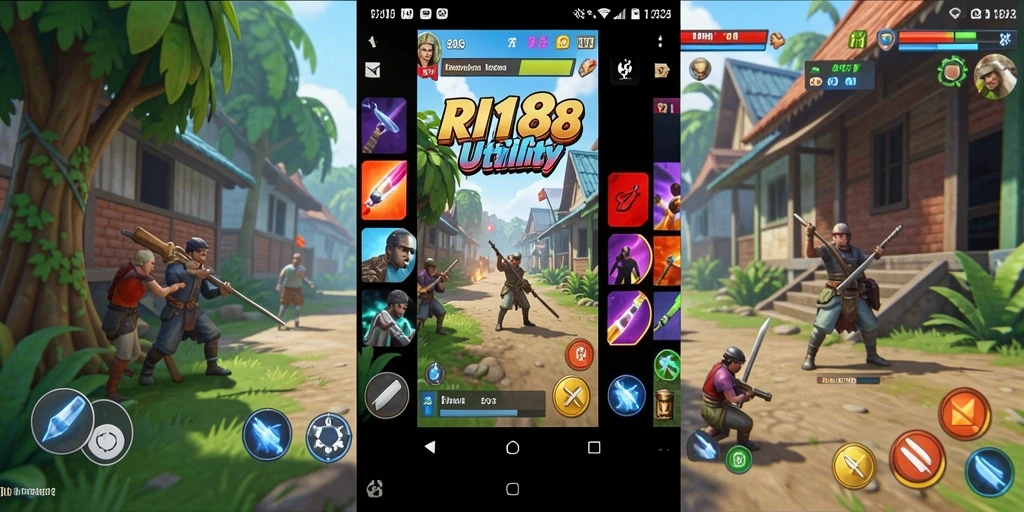 Tampilan screenshot utama RI188 dengan fitur aplikasi Utility yang praktis.